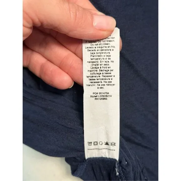 Beyond Yoga Spacedye Featherweight Getaway Dress Navy Sz XS - Picture 7 of 10